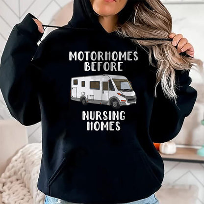 Best Grandpa Shirt, Proud Grandpa Unisex T-Shirt/Hoodie/Sweatshirt HLT00 - Funny RV Motorhome Gift For Seniors T-Shirt