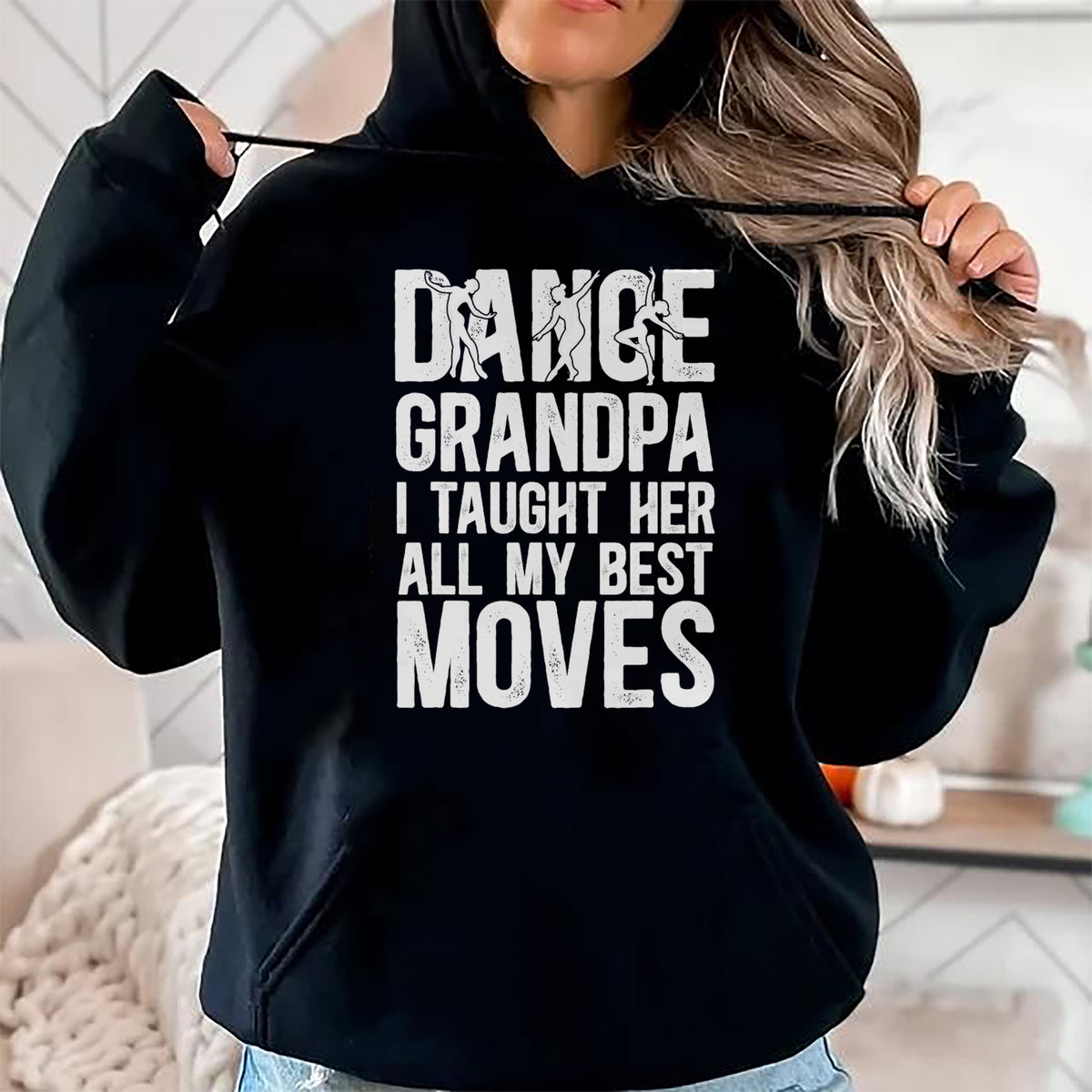 Best Grandpa Shirt, Proud Grandpa Unisex T-Shirt/Hoodie/Sweatshirt HLT00 - Dance Grandpa Funny Grandpa Of A Dancer Grandfather T-Shirt