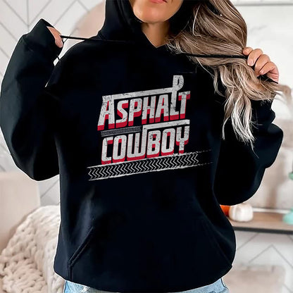 Best Truck Driver Life Shirt, Funny Trucker UnisexT-Shirt/Hoodie/Sweatshirt HLT00 - Asphalt Cowboy Cool Truck Driver Design Trucker T-Shirt (2)