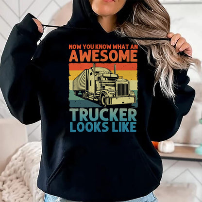 Best Truck Driver Life Shirt, Funny Trucker UnisexT-Shirt/Hoodie/Sweatshirt HLT00 - Best Truck Driver Art for Men Dad Women Trucking CDL Trucker T-Shirt (5)