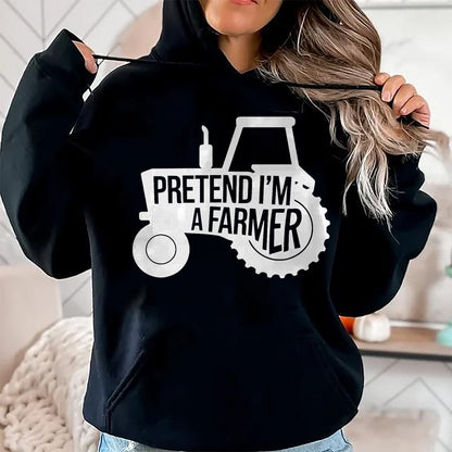 Best Farmer Life Shirt, Funny Farmer UnisexT-Shirt/Hoodie/Sweatshirt HLT00 - Group Easy Adult Halloween Costumes Pretend I'm A Farmer T-Shirt