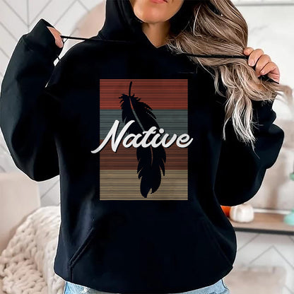 Native American T-Shirts, Vintage Native American Unisex T-Shirt/Hoodie/Sweatshirt HLT00 - Native - Native American Pride T-Shirt T-Shirt