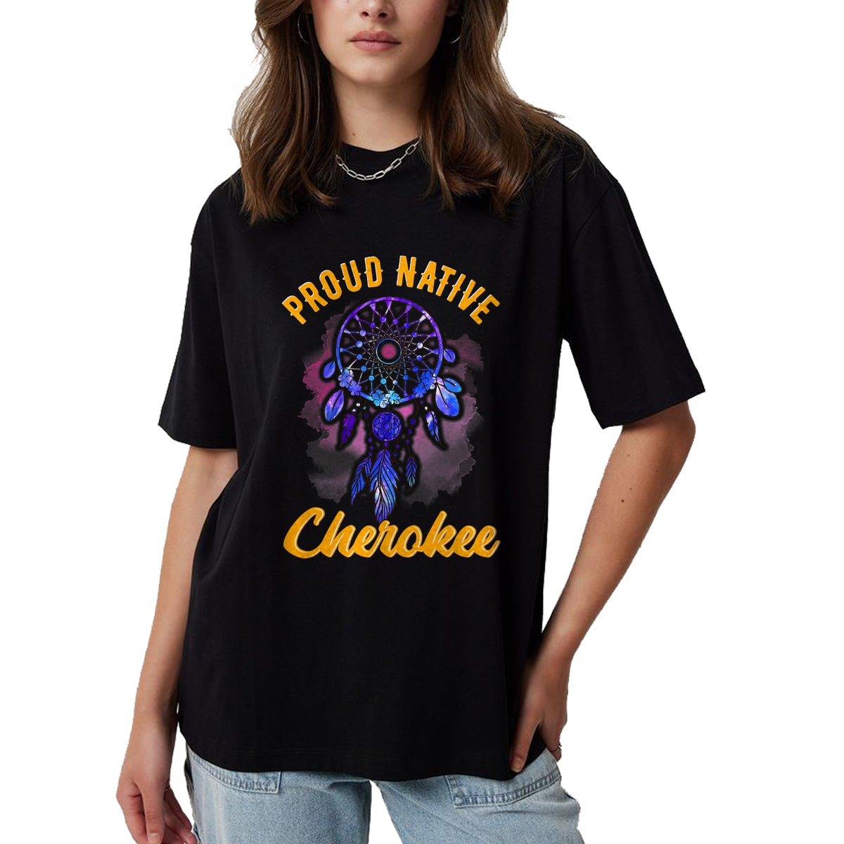 Native American T-Shirts, Vintage Native American Unisex T-Shirt/Hoodie/Sweatshirt HLT00 - Proud To Be Cree - Native American Pride T Shirt