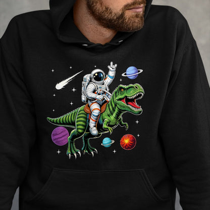 Best Dinosaur Lover Shirt, Funny Dinosaur UnisexT-Shirt/Hoodie/Sweatshirt HLT00 - Astronaut Riding Dinosaur T Rex Space Lovers Boys Kids T-Shirt