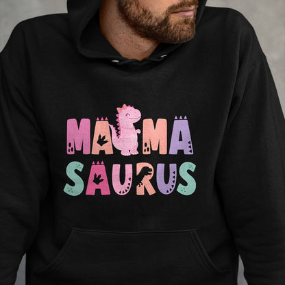 Best Dinosaur Lover Shirt, Funny Dinosaur UnisexT-Shirt/Hoodie/Sweatshirt HLT00 - Mama Saurus Mom Dinosaur Three Rex Birthday Boy Girl T-Shirt