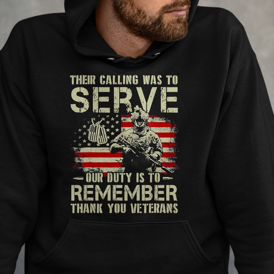Proud Veteran Shirt, Funny Veteran UnisexT-Shirt/Hoodie/Sweatshirt HLT00 - Patriotic American Flag Thank You Veterans Men Women Kids T-Shirt