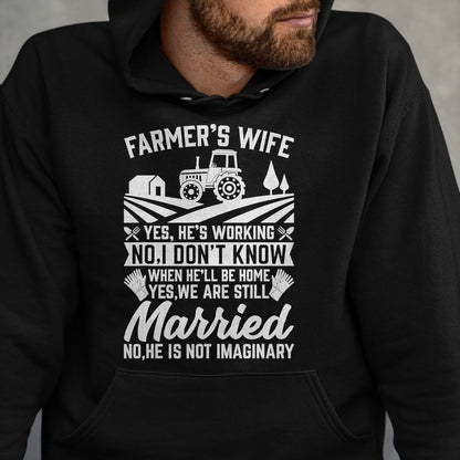 Best Farmer Life Shirt, Funny Farmer UnisexT-Shirt/Hoodie/Sweatshirt HLT00 - Farmers Wife Farming Women Farmer Tractor Married T-Shirt