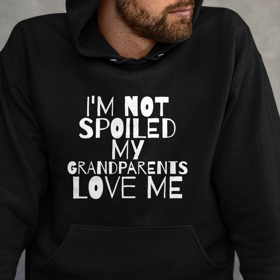 Best Wife Shirt, Wife and Husband Unisex T-Shirt/Hoodie/Sweatshirt HLT00 - Im Not Spoiled My Grandparents Love Me child mamaw T Shirt T-Shirt