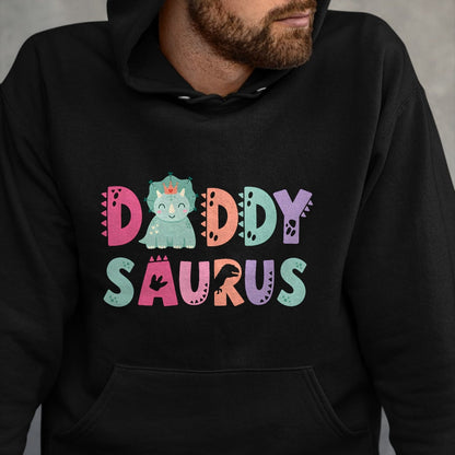Best Dinosaur Lover Shirt, Funny Dinosaur UnisexT-Shirt/Hoodie/Sweatshirt HLT00 - Daddy Saurus Dad Dinosaur Three Rex Birthday Boy Girl T-Shirt