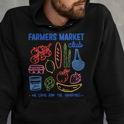 Best Farmer Life Shirt, Funny Farmer UnisexT-Shirt/Hoodie/Sweatshirt HLT00 - Farmers Market Club Fresh Veggies Foodie Cottagecore T-Shirt