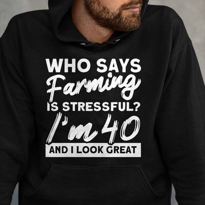 Best Farmer Life Shirt, Funny Farmer UnisexT-Shirt/Hoodie/Sweatshirt HLT00 - Farm Market 40th Birthday Local Farmers Farmer Performance T-Shirt