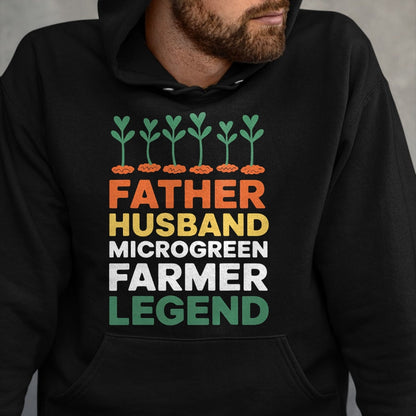 Best Farmer Life Shirt, Funny Farmer UnisexT-Shirt/Hoodie/Sweatshirt HLT00 - Father Husband Farmer Dad Plant Gardening Microgreens T-Shirt