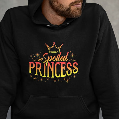 Best Wife Shirt, Wife and Husband Unisex T-Shirt/Hoodie/Sweatshirt HLT00 - Spoiled Princess High Maintenance Spoiled Kids Brats Girls T-Shirt