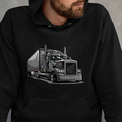 Best Truck Driver Life Shirt, Funny Trucker UnisexT-Shirt/Hoodie/Sweatshirt HLT00 - Semi Truck Driver T-Shirt (4)