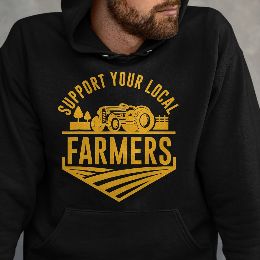 Best Farmer Life Shirt, Funny Farmer UnisexT-Shirt/Hoodie/Sweatshirt HLT00 - Farm Local Food Patriotic Farming Gift Idea Farmer T-Shirt Small