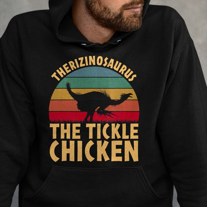 Best Dinosaur Lover Shirt, Funny Dinosaur UnisexT-Shirt/Hoodie/Sweatshirt HLT00 - Therizinosaurus The Tickle Chicken - Funny Dinosaur Vintage T-Shirt
