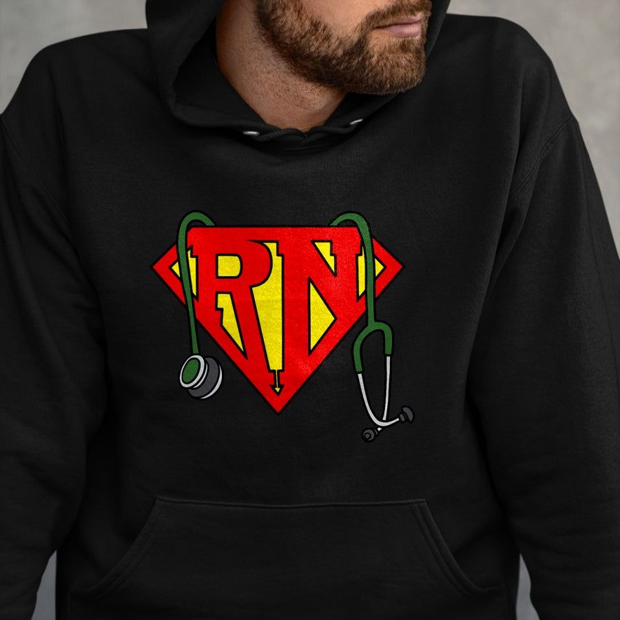 Funny Nurse Shirt, Nurse Unisex T-Shirt/Hoodie/Sweatshirt HLT00 - Super nurse Funny Superhero Nurse T-Shirt