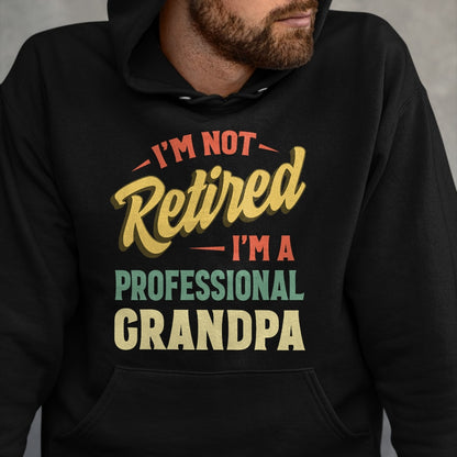 Best Grandpa Shirt, Proud Grandpa Unisex T-Shirt/Hoodie/Sweatshirt HLT00 - Grandpa For Men Funny Fathers Day Retired Grandpa T-Shirt