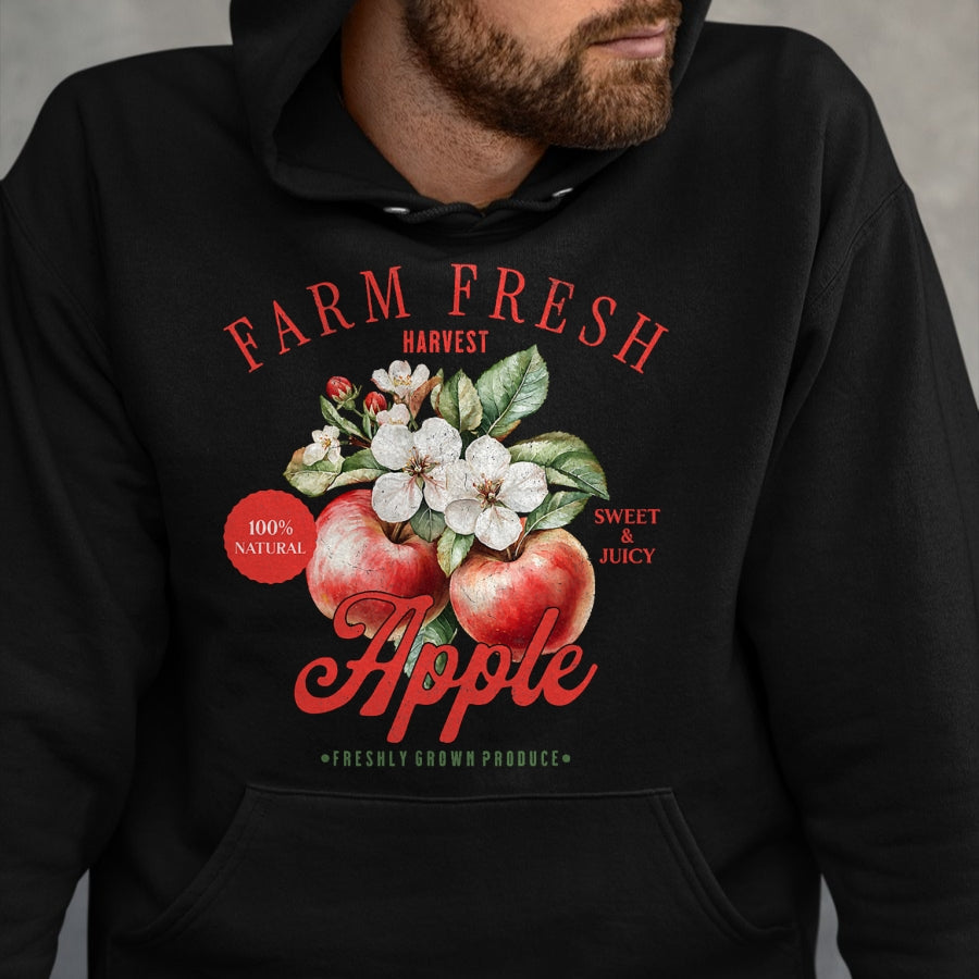 Best Farmer Life Shirt, Funny Farmer UnisexT-Shirt/Hoodie/Sweatshirt HLT00 - Farm Fresh Organic Apple Farmer's Market Homegrown Vintage T-Shirt