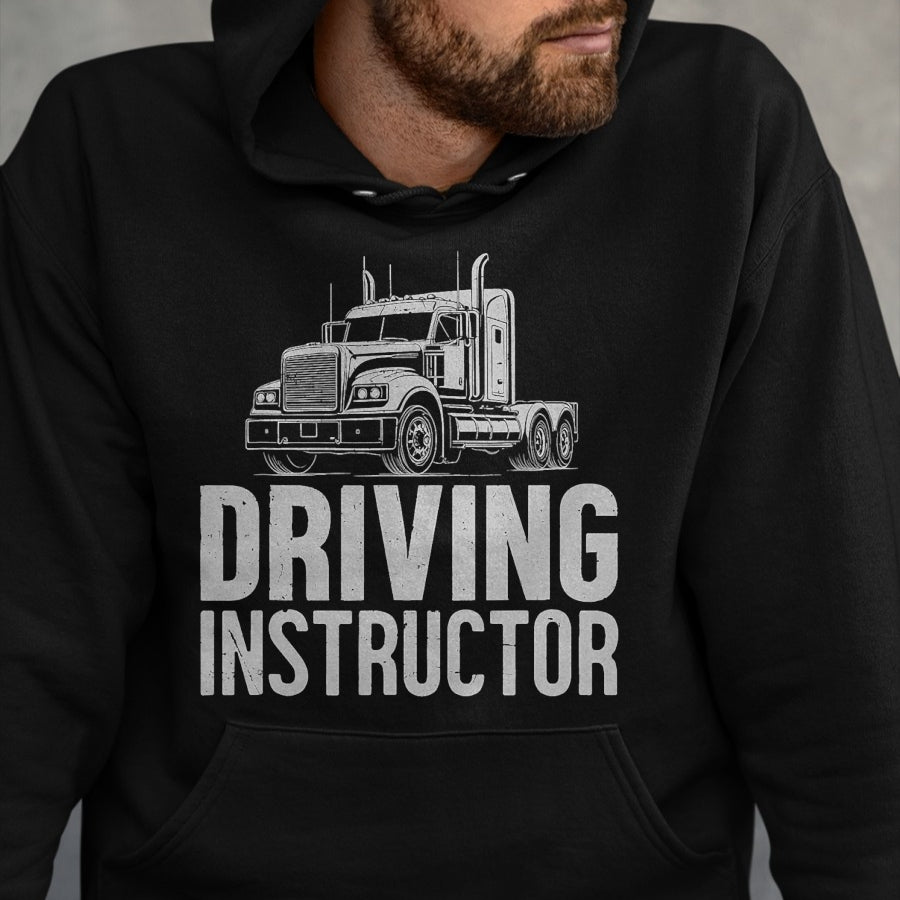 Best Truck Driver Life Shirt, Funny Trucker UnisexT-Shirt/Hoodie/Sweatshirt HLT00 - Semi truck driving instructor, truck driver, driving teacher T-Shirt