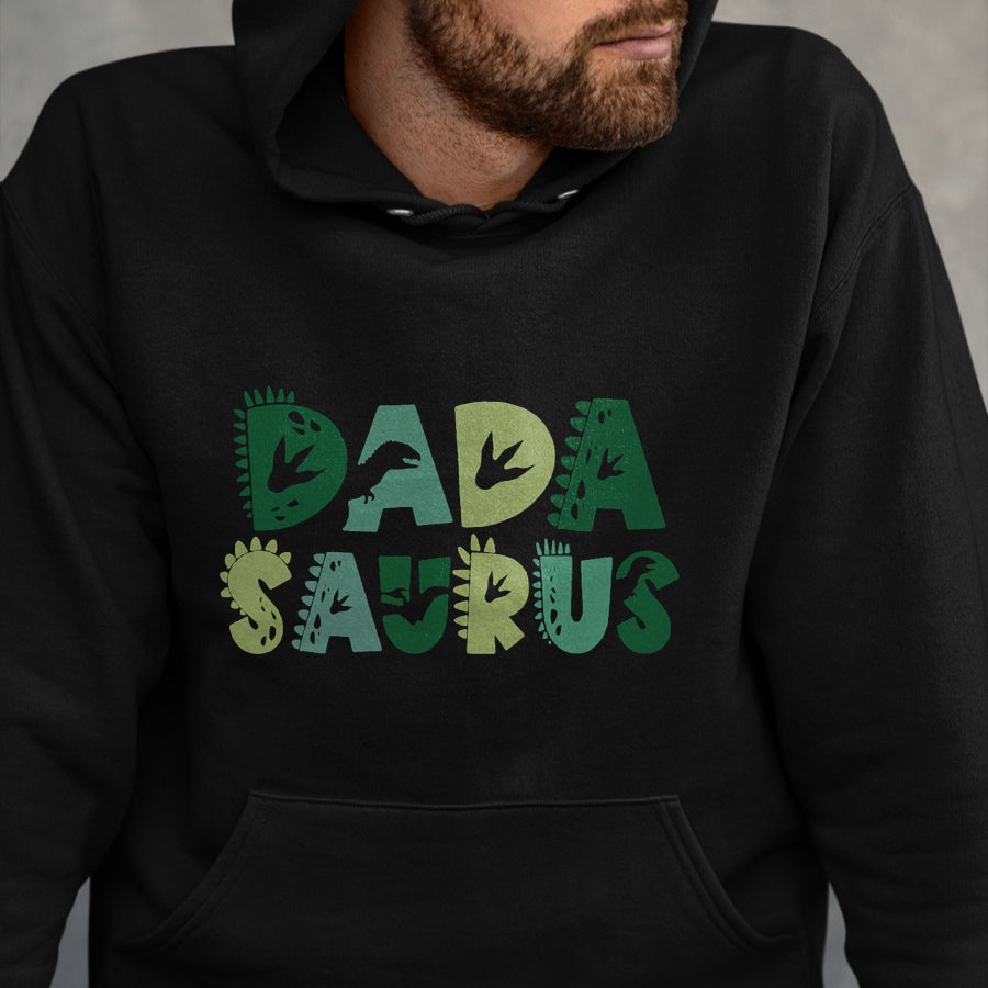 Best Dinosaur Lover Shirt, Funny Dinosaur UnisexT-Shirt/Hoodie/Sweatshirt HLT00 - Dada Saurus Dad Dinosaur Three Rex Birthday Boy Girl Family T-Shirt