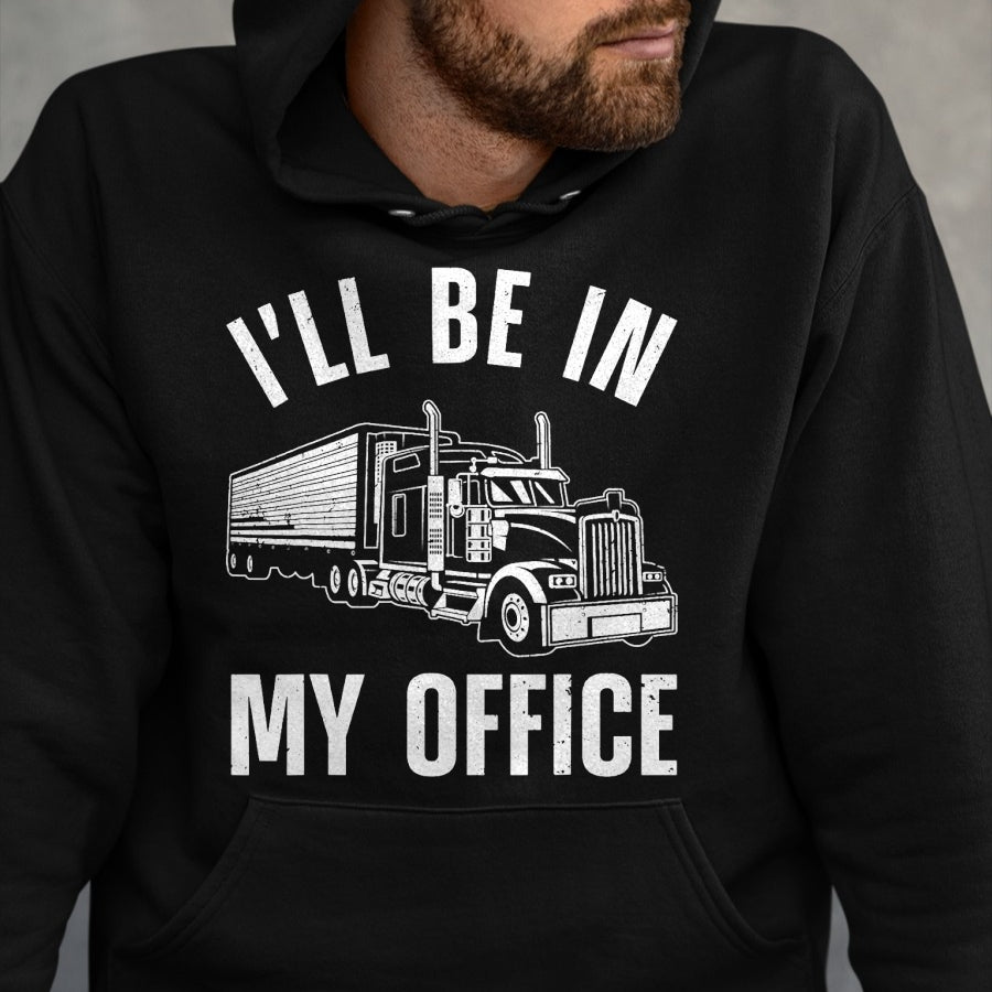 Best Truck Driver Life Shirt, Funny Trucker UnisexT-Shirt/Hoodie/Sweatshirt HLT00 - Funny Trucker Art for Men Women Big Rig Trucker Truck Driver T-Shirt