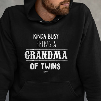 Best Grandma Shirt, Proud Grandma Unisex T-Shirt/Hoodie/Sweatshirt HLT00 - Busy Grandma of Twins T-Shirt, Funny Grandmother Gift Tees T-Shirt