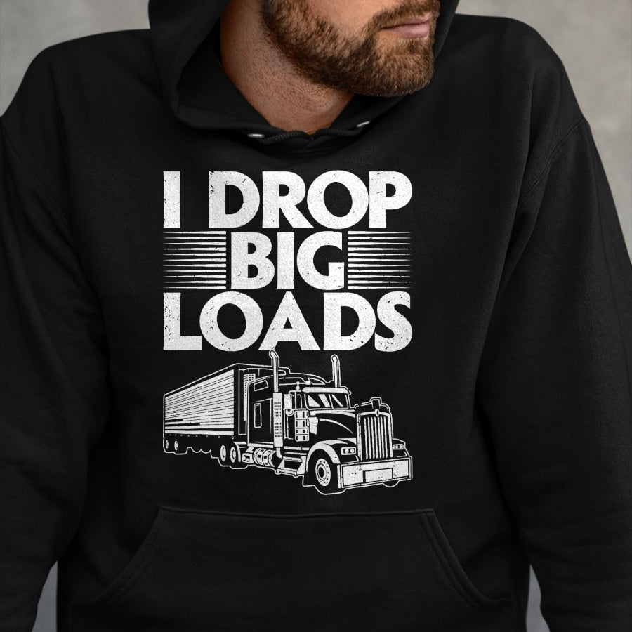 Best Truck Driver Life Shirt, Funny Trucker UnisexT-Shirt/Hoodie/Sweatshirt HLT00 - Funny Trucker T Shirts for Men and Women Semi Truck Driver Big Rig Tees