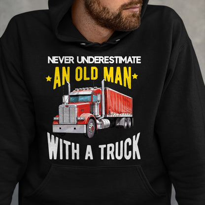 Best Truck Driver Life Shirt, Funny Trucker UnisexT-Shirt/Hoodie/Sweatshirt HLT00 - Truck Driver Trucker Men Dad Funny Trucking Semi trailer T-Shirt