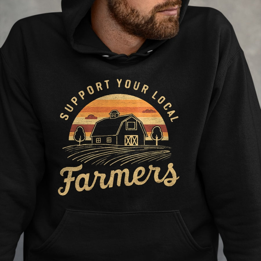 Best Farmer Life Shirt, Funny Farmer UnisexT-Shirt/Hoodie/Sweatshirt HLT00 - Farm Boys Shirts Support Your Local Farmers Farming Lover T-Shirt