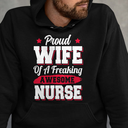 Funny Nurse Shirt, Nurse Unisex T-Shirt/Hoodie/Sweatshirt HLT00 - Nursing Registered Hospital Doctor Nurse Wife T-Shirt