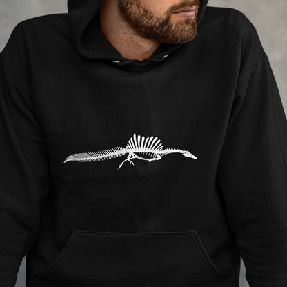 Best Dinosaur Lover Shirt, Funny Dinosaur UnisexT-Shirt/Hoodie/Sweatshirt HLT00 - Spinosaurus Dinosaur Fossil Skeleton Paleontology T-Shirt