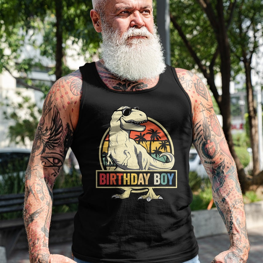 Best Dinosaur Lover Shirt, Funny Dinosaur UnisexT-Shirt/Hoodie/Sweatshirt HLT00 - Birthday Boy Dino T Rex Dinosaur Boys Matching Family Tees T Shirts for Kids