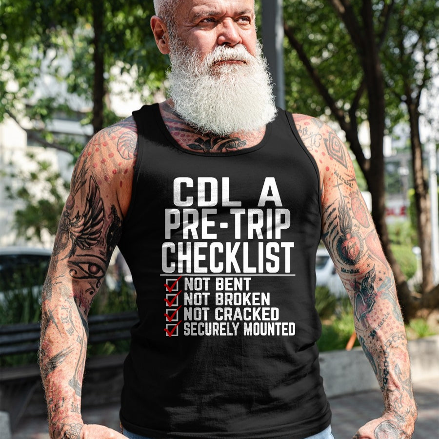 Best Truck Driver Life Shirt, Funny Trucker UnisexT-Shirt/Hoodie/Sweatshirt HLT00 - Cool CDL Trucker Art for Men Women Trucking CDL Truck Driver T-Shirt (5)