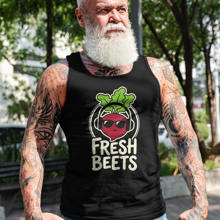 Best Farmer Life Shirt, Funny Farmer UnisexT-Shirt/Hoodie/Sweatshirt HLT00 - Fresh Beets Funny Beet Vegetable Farm Farmer Farming Tee T-Shirt