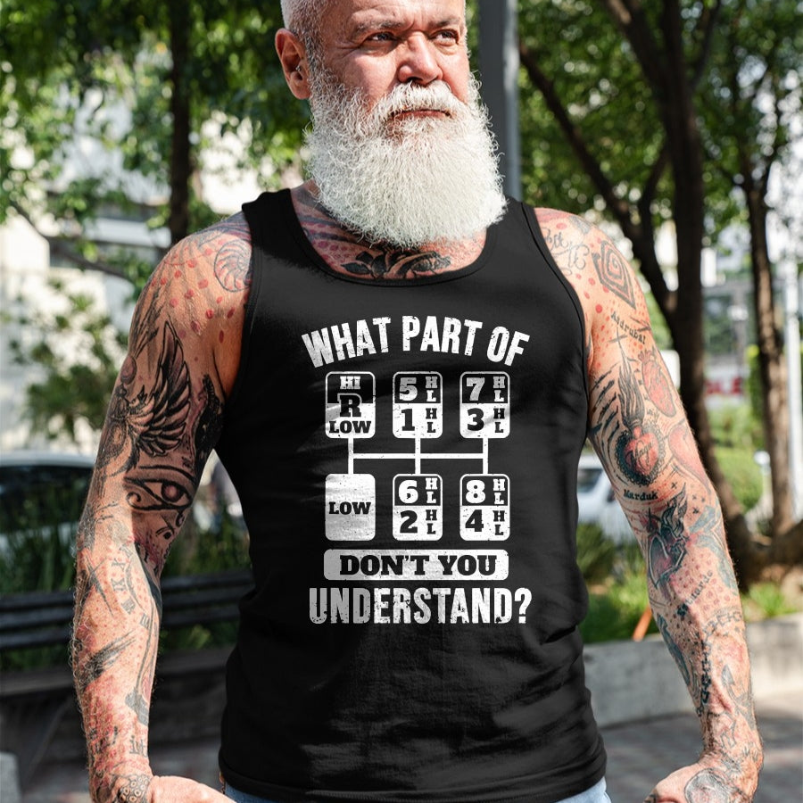 Best Truck Driver Life Shirt, Funny Trucker UnisexT-Shirt/Hoodie/Sweatshirt HLT00 - Funny Trucker Truck Driver Gear Stick Shift T-Shirt
