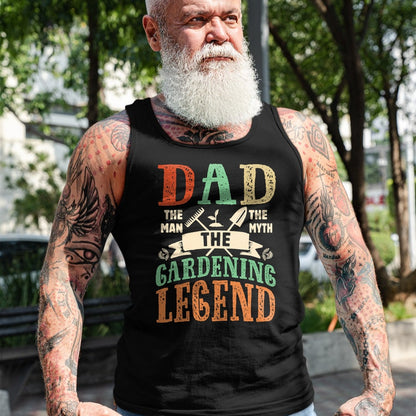 Best Farmer Life Shirt, Funny Farmer UnisexT-Shirt/Hoodie/Sweatshirt HLT00 - Dad The Man The Myth The Gardening Legend Father Gardener T-Shirt