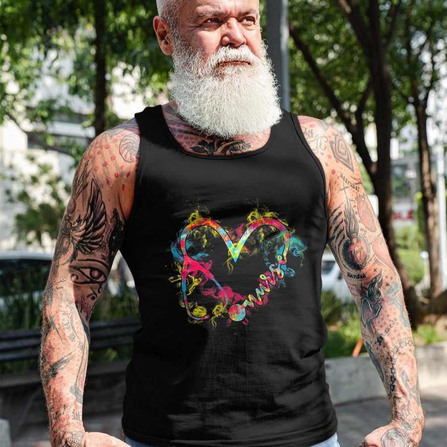 Funny Nurse Shirt, Nurse Unisex T-Shirt/Hoodie/Sweatshirt HLT00 - Nurse 365 Nurse Flaming Heart T-Shirt