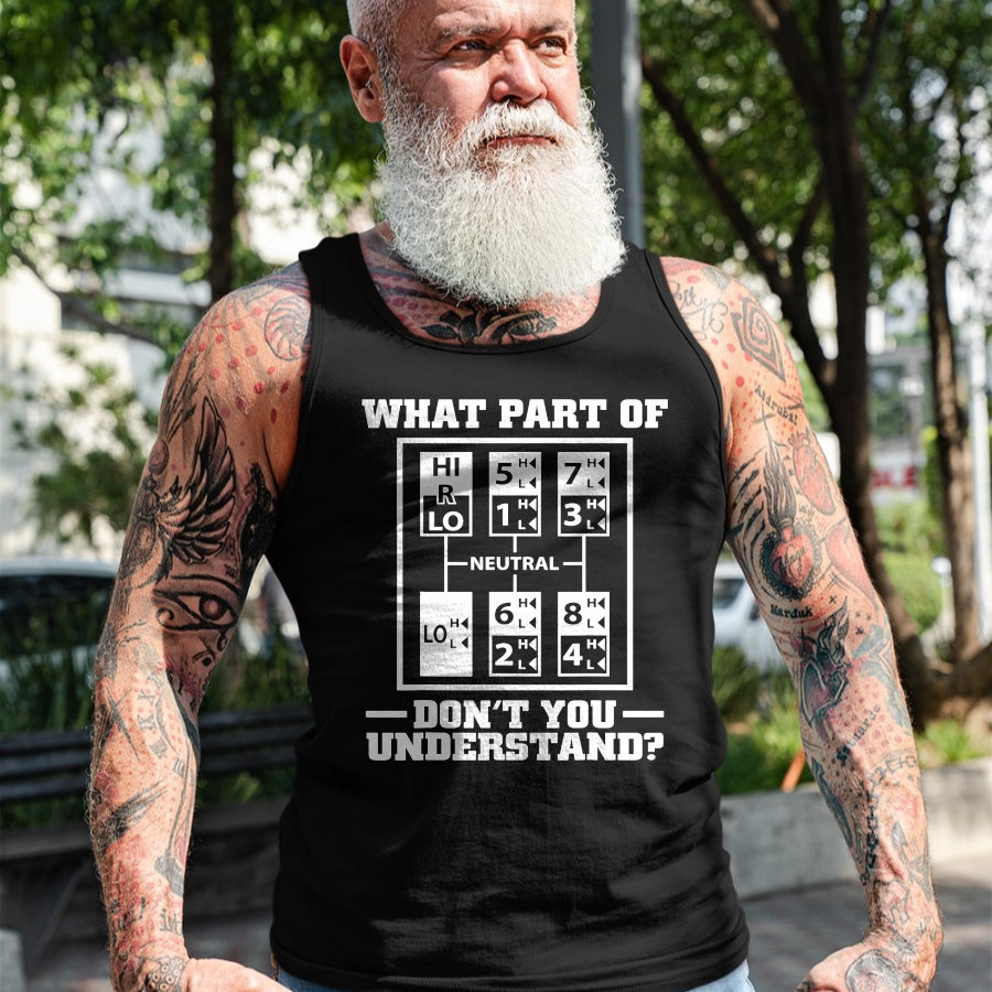 Best Truck Driver Life Shirt, Funny Trucker UnisexT-Shirt/Hoodie/Sweatshirt HLT00 - Funny Trucker Design for Men Big Rig Trucker Truck Driver T-Shirt (1)