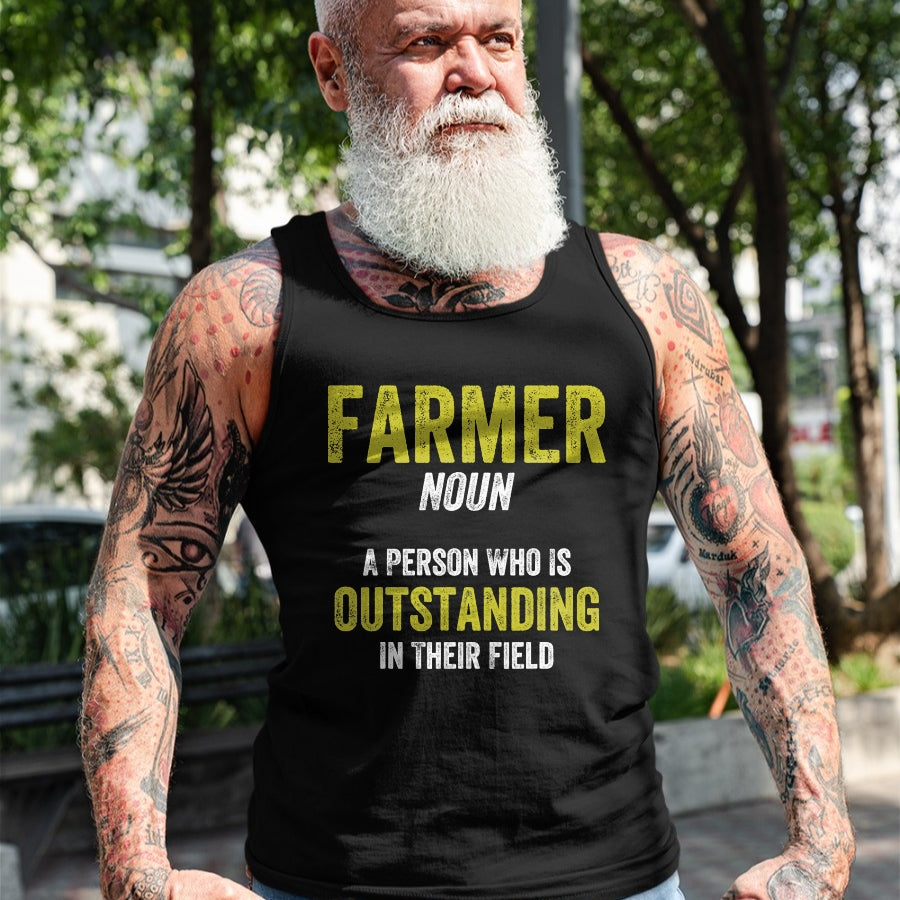 Best Farmer Life Shirt, Funny Farmer UnisexT-Shirt/Hoodie/Sweatshirt HLT00 - Farmer Outstanding In Their Field Farming Gift For Farmers T-Shirt
