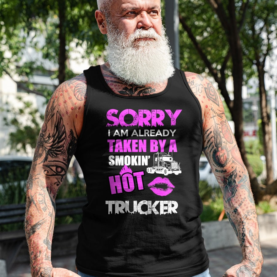 Best Truck Driver Life Shirt, Funny Trucker UnisexT-Shirt/Hoodie/Sweatshirt HLT00 - Funny Truck Driver Tee Trucker Wife Girlfriend Husband Gift T-Shirt
