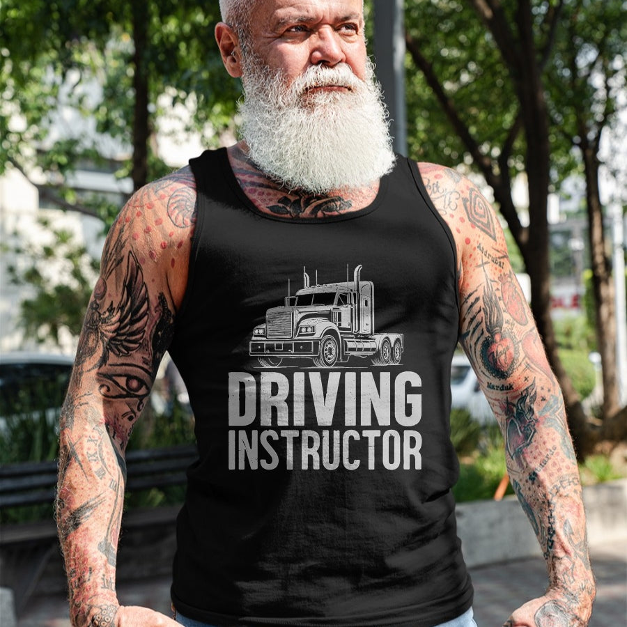 Best Truck Driver Life Shirt, Funny Trucker UnisexT-Shirt/Hoodie/Sweatshirt HLT00 - Semi truck driving instructor, truck driver, driving teacher T-Shirt