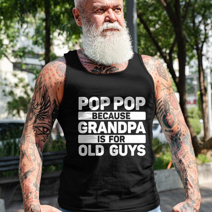 Best Grandpa Shirt, Proud Grandpa Unisex T-Shirt/Hoodie/Sweatshirt HLT00 - Pop Pop Art For Grandpa From Grandkids Father's Day Pop Pop T-Shirt
