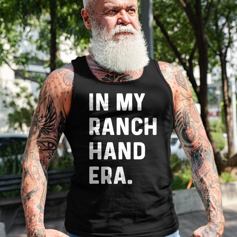Best Farmer Life Shirt, Funny Farmer UnisexT-Shirt/Hoodie/Sweatshirt HLT00 - In My Ranch Hand Era - Farm Farmer Funny Farming T-Shirt