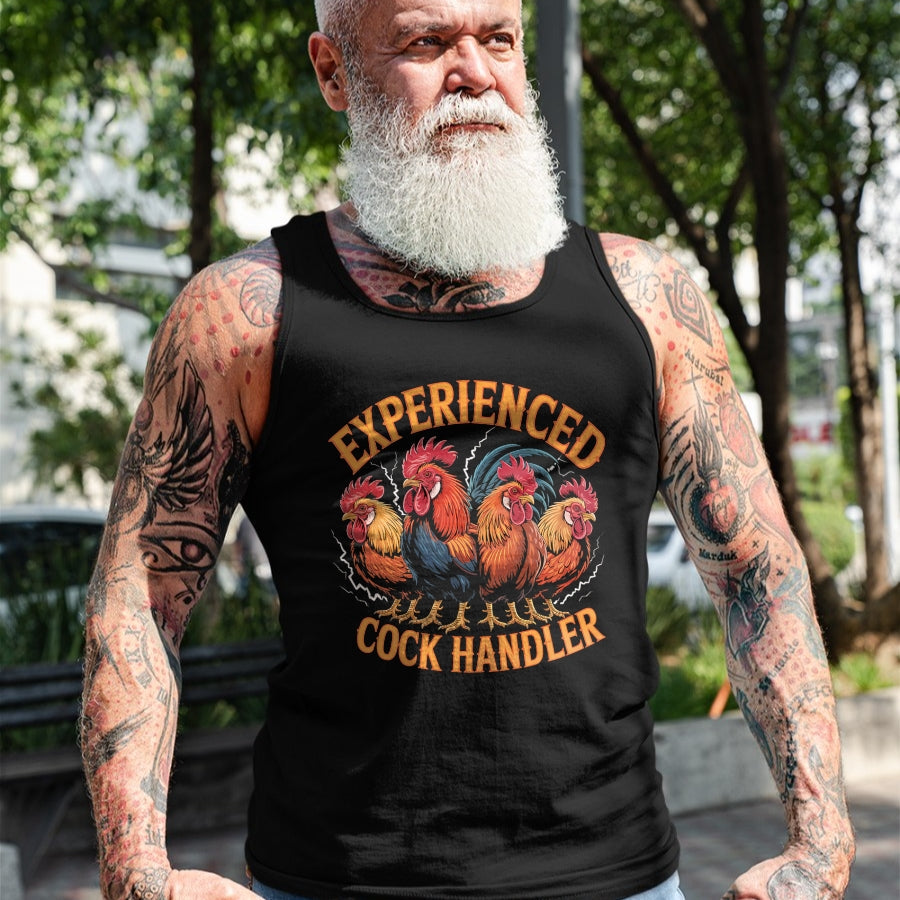 Best Farmer Life Shirt, Funny Farmer UnisexT-Shirt/Hoodie/Sweatshirt HLT00 - Experienced Graphic Funny Animals Tee Cock Handler T-Shirt