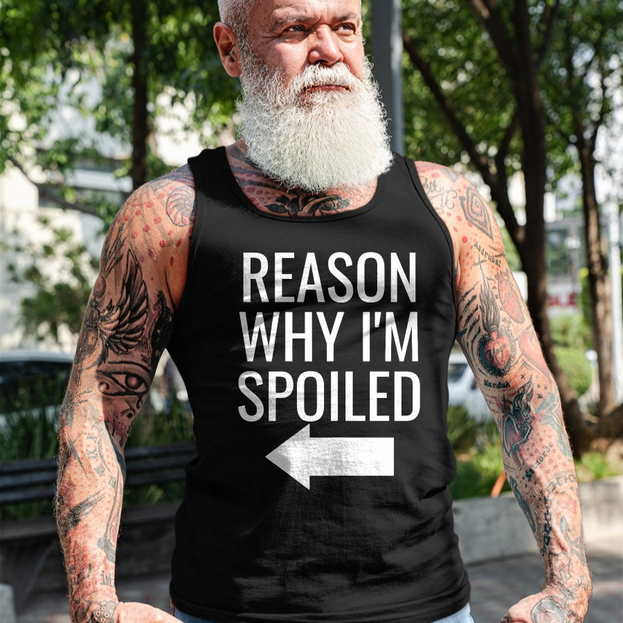 Best Wife Shirt, Wife and Husband Unisex T-Shirt/Hoodie/Sweatshirt HLT00 - Reason Why I'm Broke Spoiled Funny Matching Couples T-Shirt
