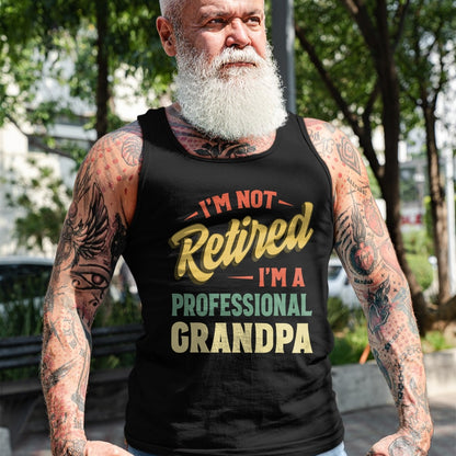Best Grandpa Shirt, Proud Grandpa Unisex T-Shirt/Hoodie/Sweatshirt HLT00 - Grandpa For Men Funny Fathers Day Retired Grandpa T-Shirt