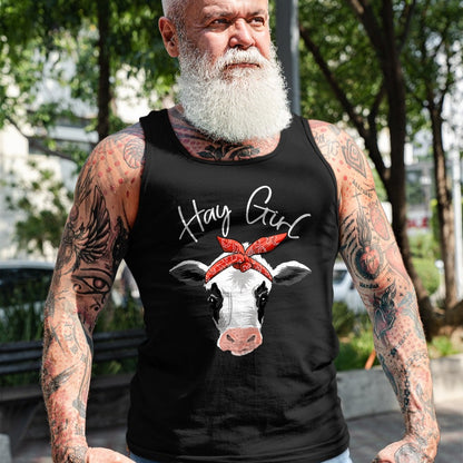 Best Farmer Life Shirt, Funny Farmer UnisexT-Shirt/Hoodie/Sweatshirt HLT00 - Hay Girl Farmer Funny Cattle Cow Farm Lovers Gift Women Kids T-Shirt Small