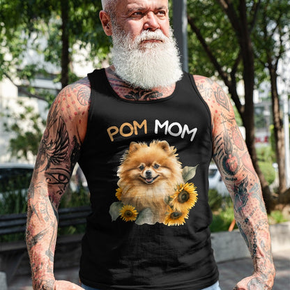 Dog Love Shirt, Dog Lover Gift T-Shirt/Hoodie/Sweatshirt HLT00 -Pomeranian Mom Pom Dog Mama T-Shirt