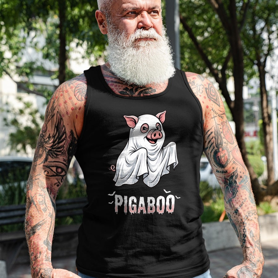 Best Farmer Life Shirt, Funny Farmer UnisexT-Shirt/Hoodie/Sweatshirt HLT00 - Ghost Pig Costume Pig A Boo Farmer Pigaboo T-Shirt